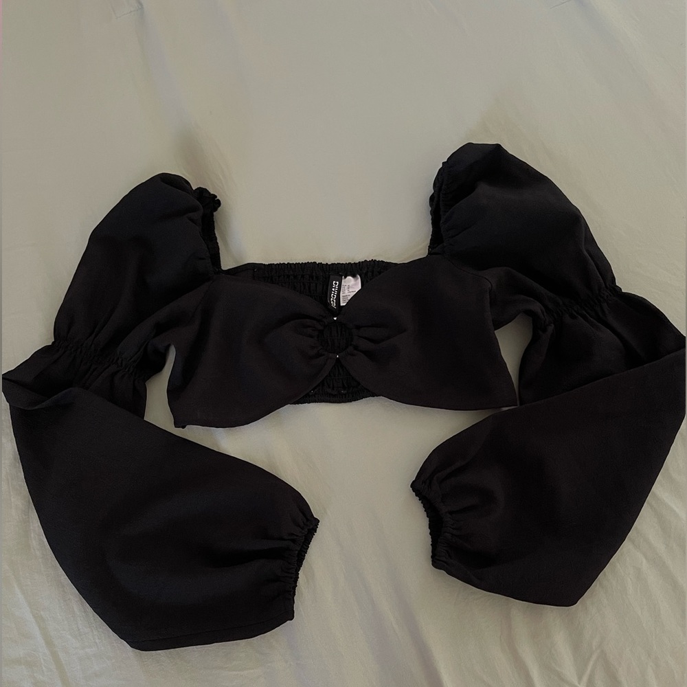 bandeau long sleeve